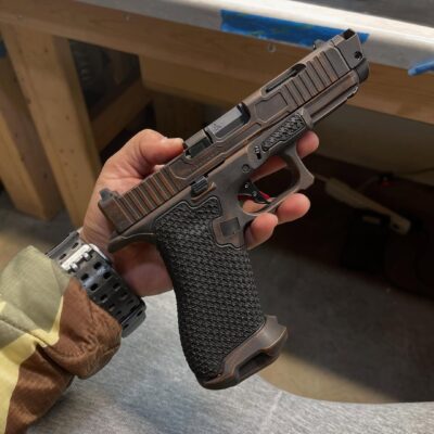 Custom Glock 45 – Copper Distressed Cerakote